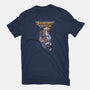 Steve's Adventure in Babysitting-mens basic tee-jlaser