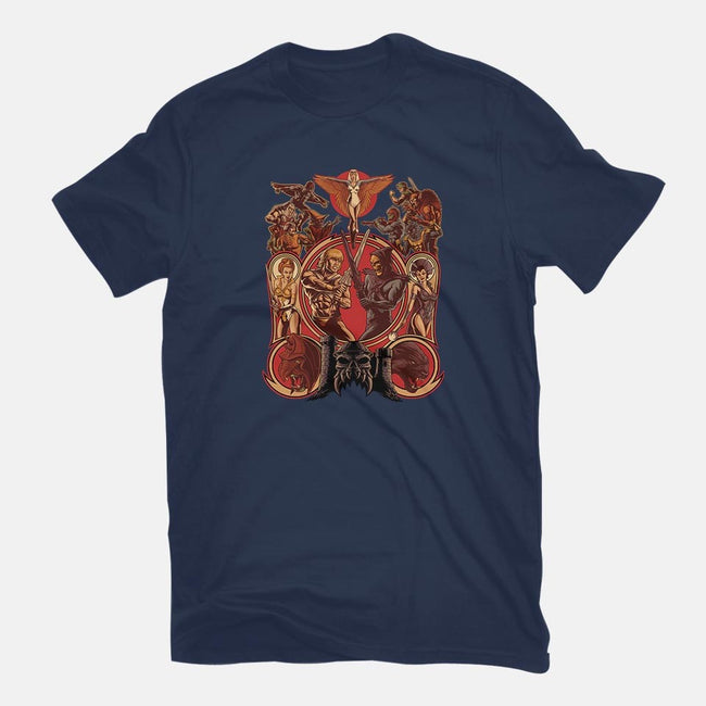 The Battle Of Grayskull-mens long sleeved tee-Moutchy