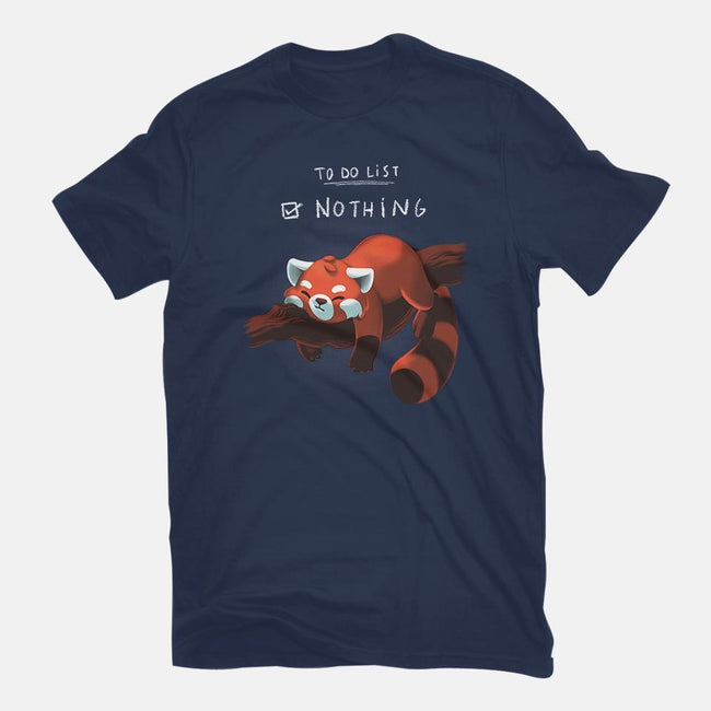 Red Panda Day-mens long sleeved tee-BlancaVidal