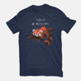 Red Panda Day-mens long sleeved tee-BlancaVidal