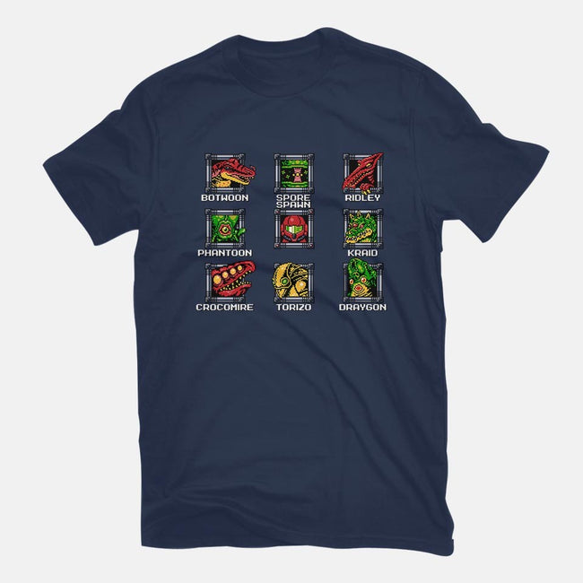 Megatroid-youth basic tee-PixelEyeBat