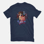 Hungry Like the Wolf-mens basic tee-RockyDavies