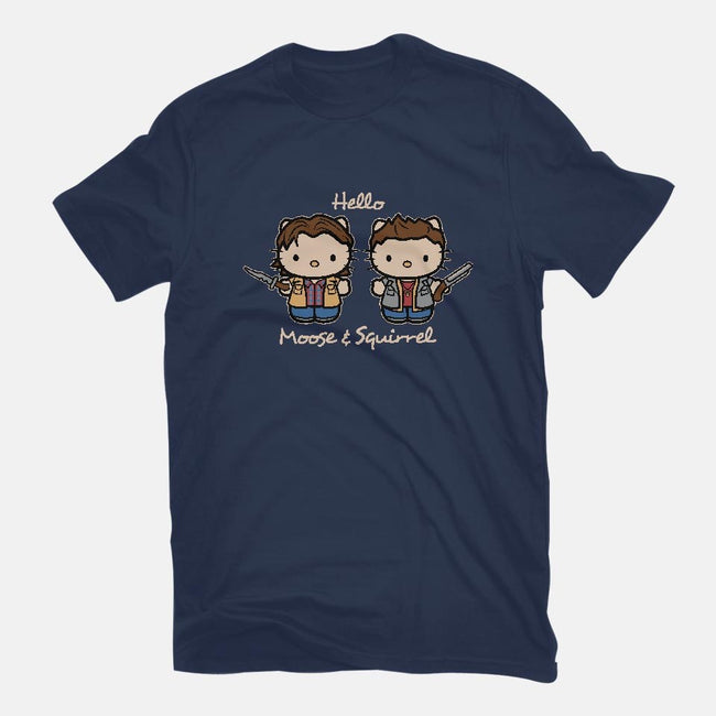 Hello Moose & Squirrel-youth basic tee-Matt Parsons