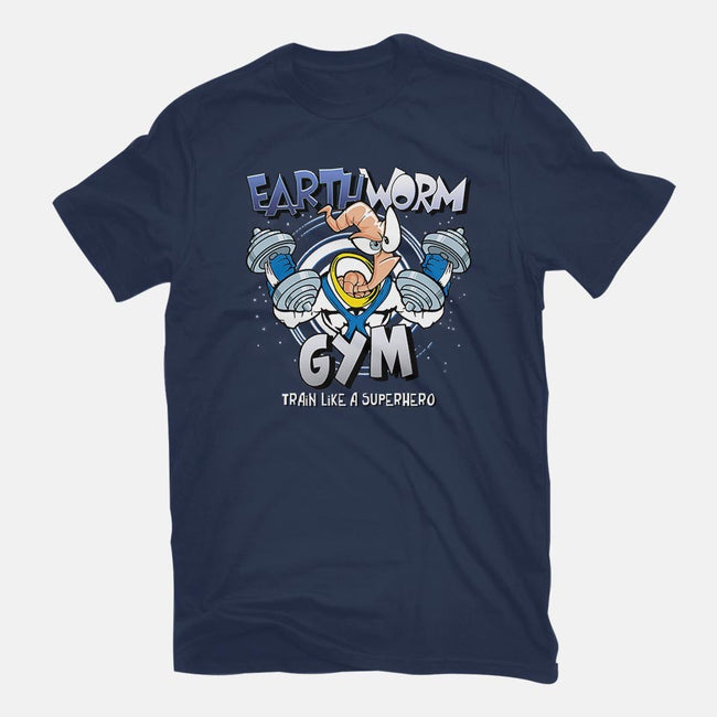 Earthworm Gym-mens basic tee-Immortalized