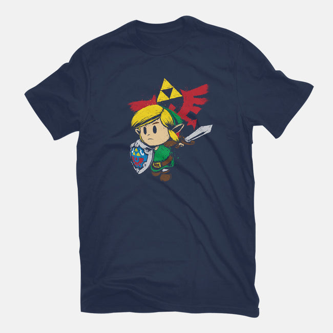 Hylian Hero-mens basic tee-DrMonekers