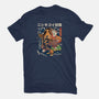 The Cat & The Koi-womens fitted tee-Ronin84