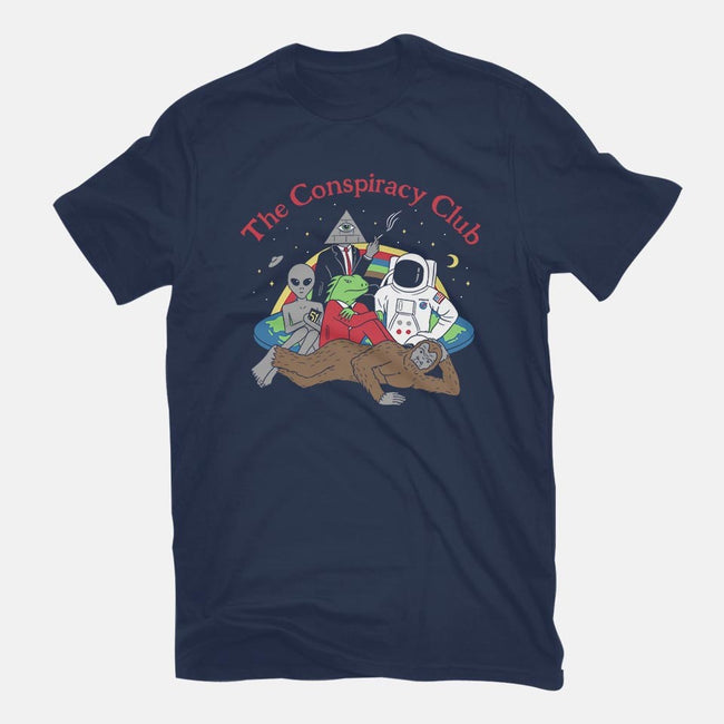 The Conspiracy Club-mens basic tee-Gamma-Ray