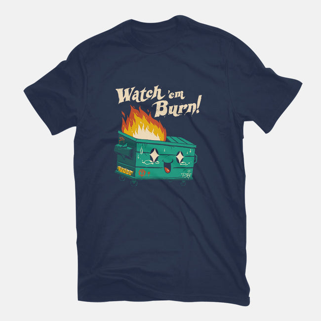 Watch Em Burn-mens basic tee-vp021