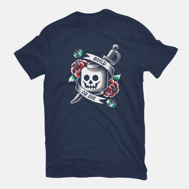 Build or Die-womens basic tee-BWdesigns