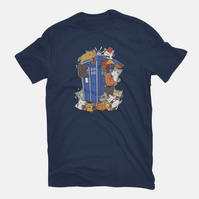 Kitten Who-mens basic tee-TaylorRoss1