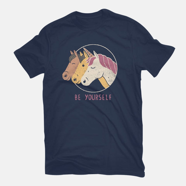 Unless You Can Be a Unicorn-mens premium tee-tobefonseca