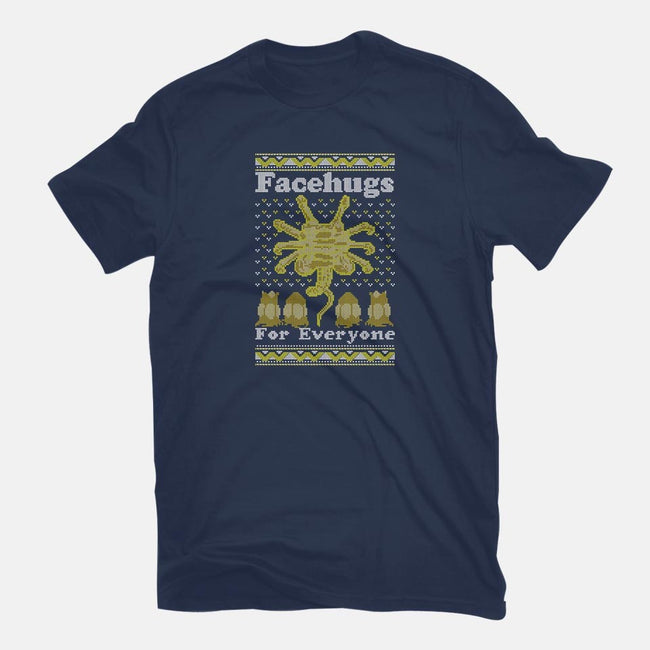 Face Hugs For Everyone-mens basic tee-maped