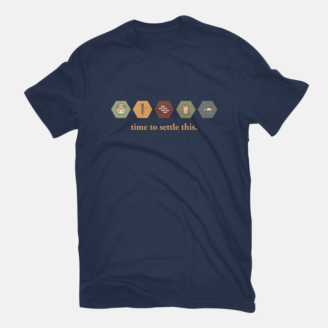 Time To Settle This-mens long sleeved tee-zacrizy