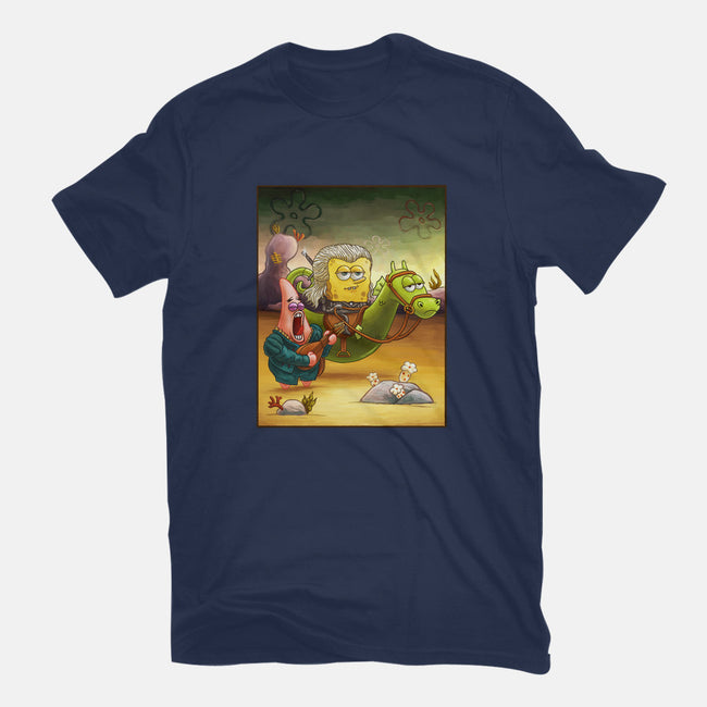 Sponge of Rivia-womens fitted tee-artofvelazquez