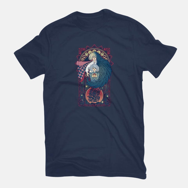 Art of a Moving Castle-youth basic tee-Chocolateraisinfury