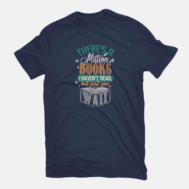 Million Books I Haven't Read-mens long sleeved tee-neverbluetshirts