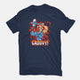 Earthworm Ash-womens fitted tee-harebrained