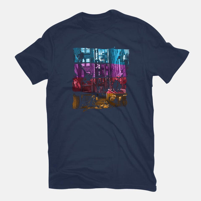 Anchovy Alley-mens basic tee-DJKopet