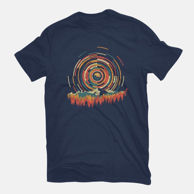 The Geometry of Sunrise-mens long sleeved tee-digsy