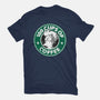 100 Cups of Coffee-womens fitted tee-Barbadifuoco