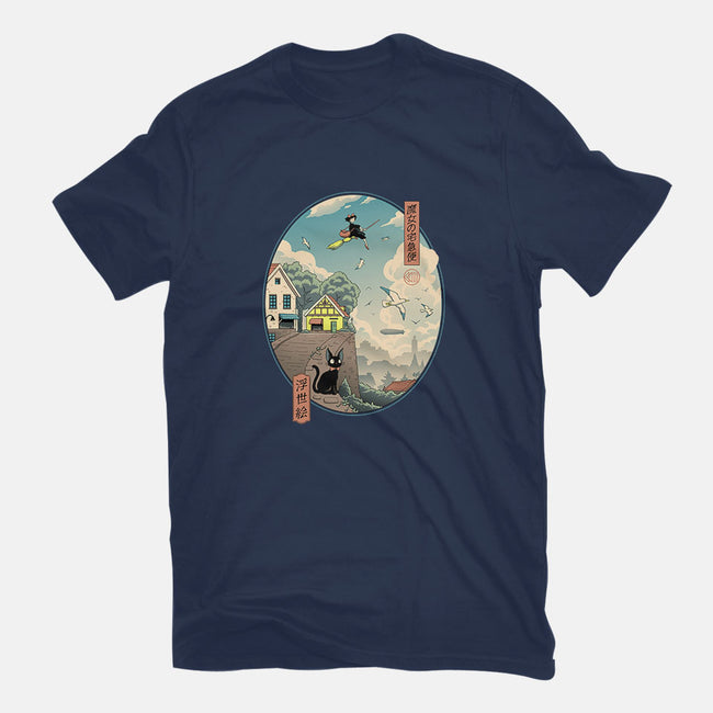 Ukiyo-E Delivery-mens basic tee-vp021