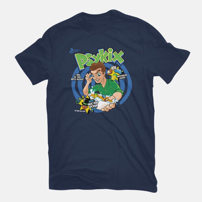 Psykix Cereal-womens basic tee-foureyedesign
