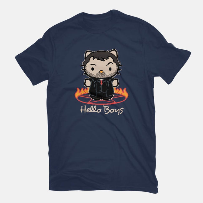 Hello Boys-womens basic tee-Matt Parsons