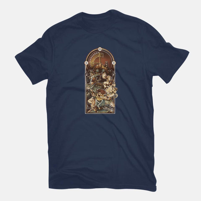 Save Our Past, Present, and Future-youth basic tee-Creative Outpouring