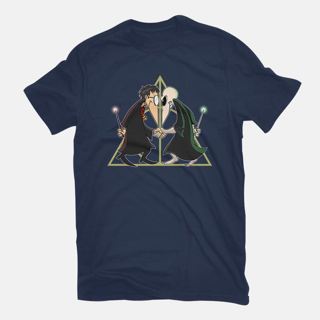 Wizard Vs Wizard-youth basic tee-SarahCave