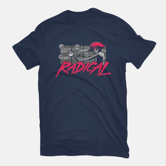 Radical Edward-mens basic tee-adho1982