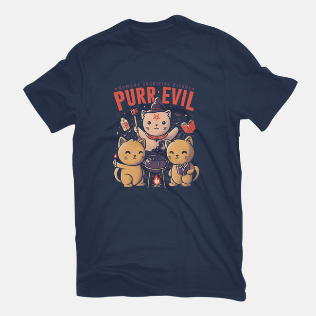Purr Evil-mens long sleeved tee-eduely