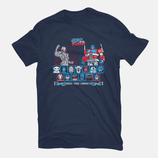 Robo Fighter-youth basic tee-LavaLampTee