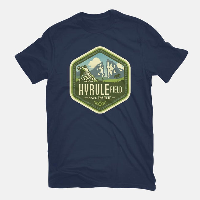 Hyrule Field National Park-mens basic tee-chocopants