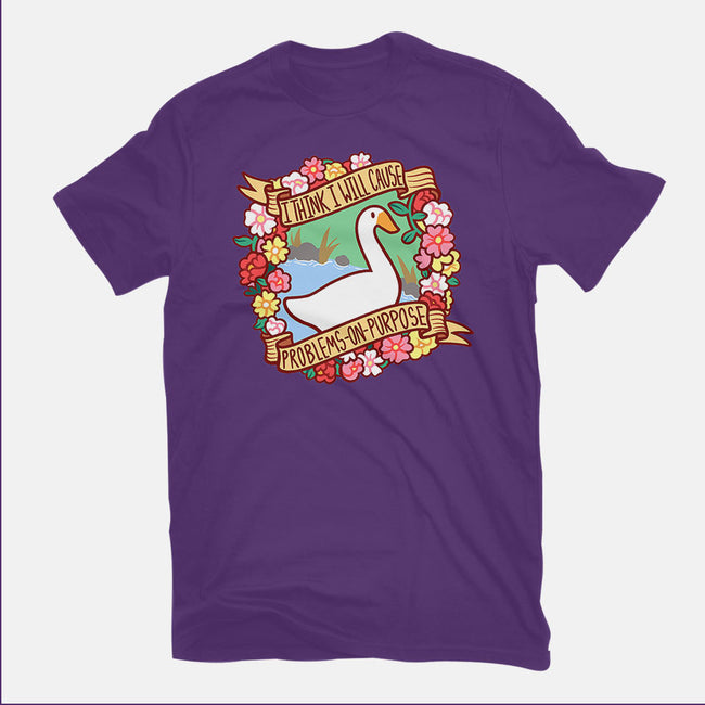 Problematic Goose-mens premium tee-starsalts