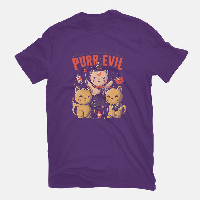 Purr Evil-youth basic tee-eduely
