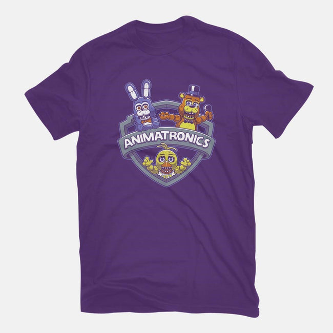 Animatronic Maniacs-mens basic tee-adho1982
