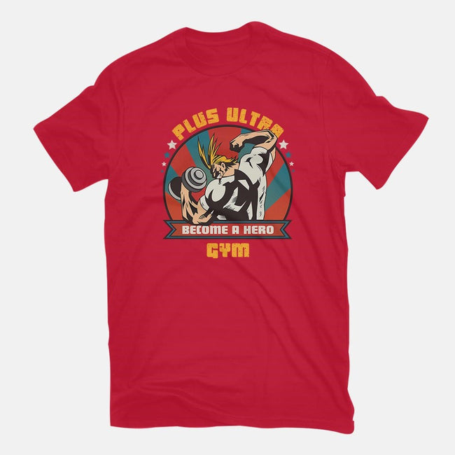 Plus Ultra Gym-mens basic tee-Coconut_Design