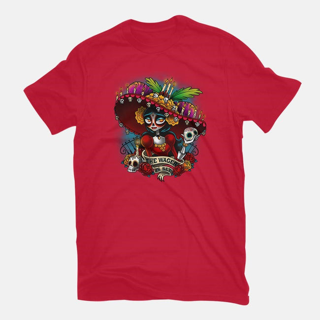 The Wager Is Set-youth basic tee-Bamboota