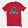 SPACESHIP!-womens fitted tee-chocopants