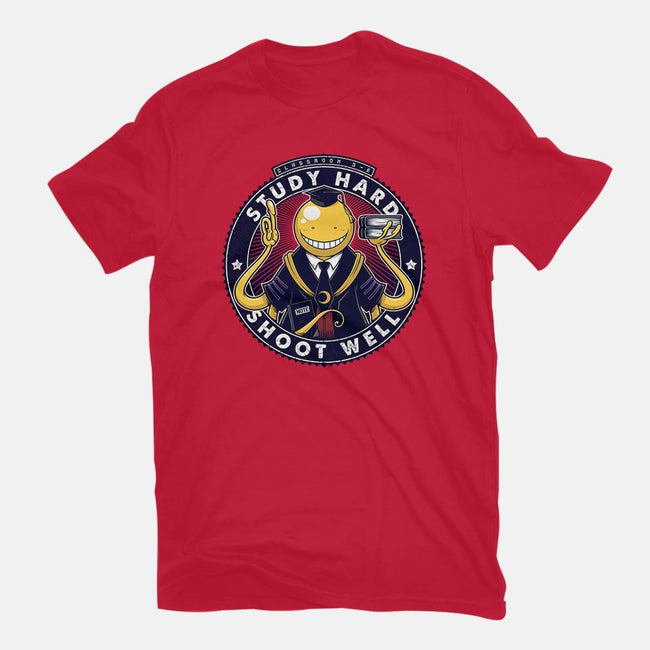 Classroom 3-E-womens fitted tee-StudioM6