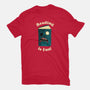 Reading is Fun-mens premium tee-DinoMike