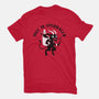 Naughty Is Better-womens fitted tee-DinoMike