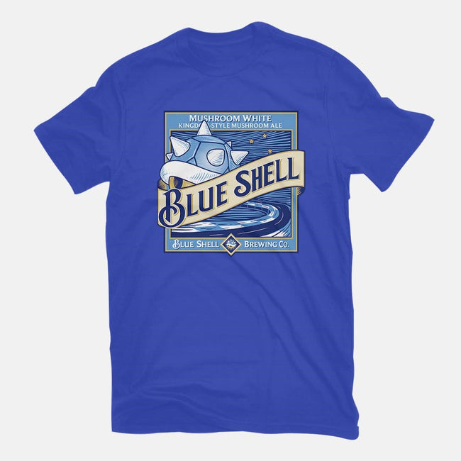 Blue Shell Beer-youth basic tee-KindaCreative