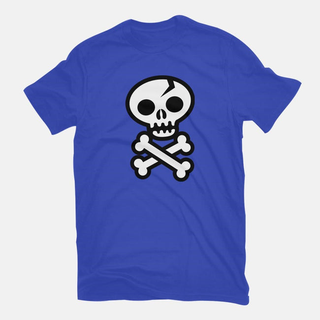 Skull and Crossbones-youth basic tee-wotto