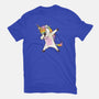 Dabbing Unicorn-youth basic tee-vomaria