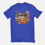 Nekonime-mens basic tee-batang 9tees