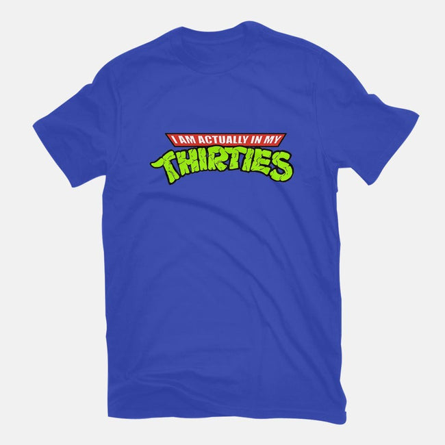 Actually In My Thirties-youth basic tee-hugohugo