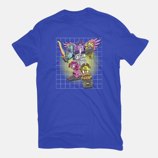My Little Ponytron-womens basic tee-boltfromtheblue