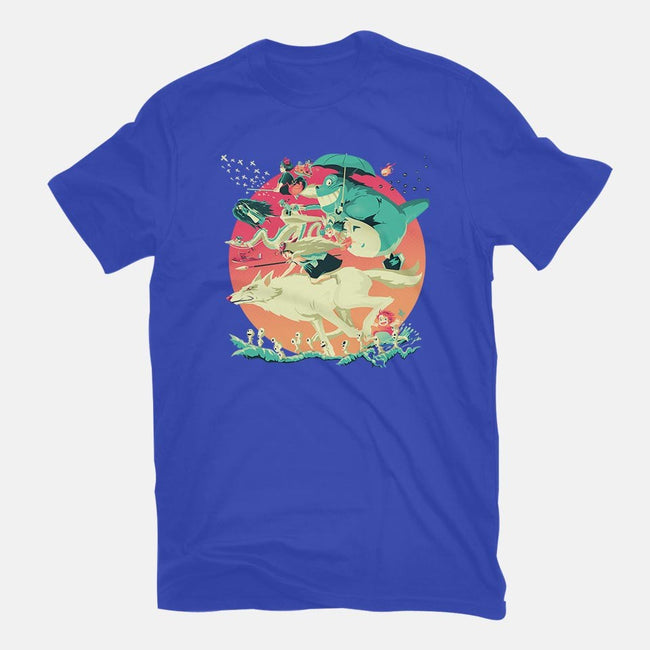 Spirited Race-youth basic tee-El Black Bat