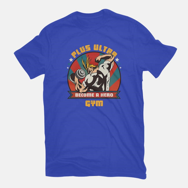 Plus Ultra Gym-mens basic tee-Coconut_Design